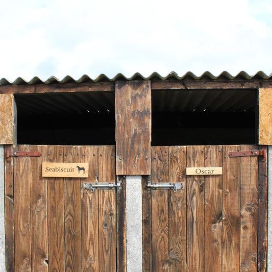 Horse Stable Name Plaque/Plates