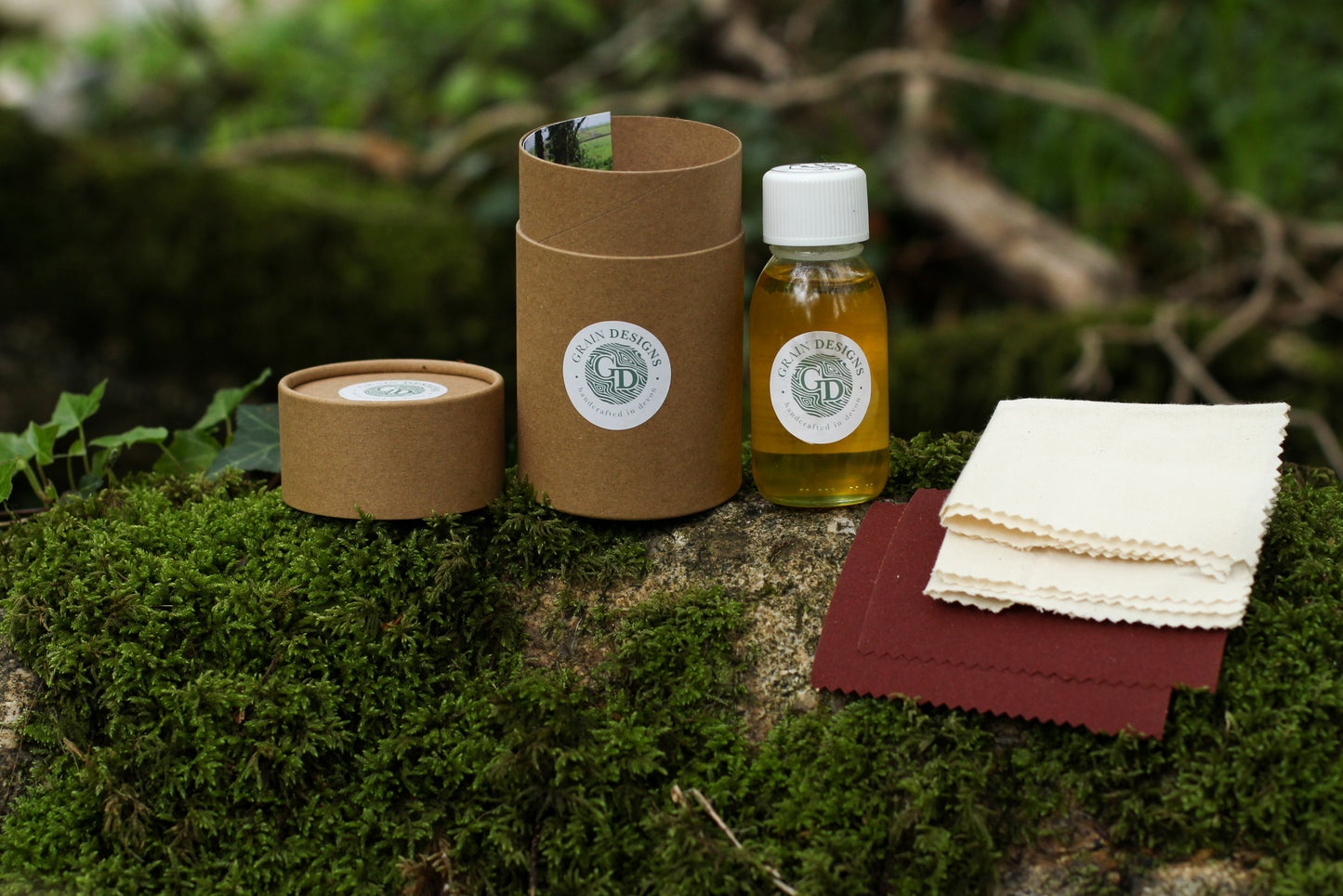 Oil & Maintenance Kit – Outdoor Wooden Sign Care Kit for Longevity