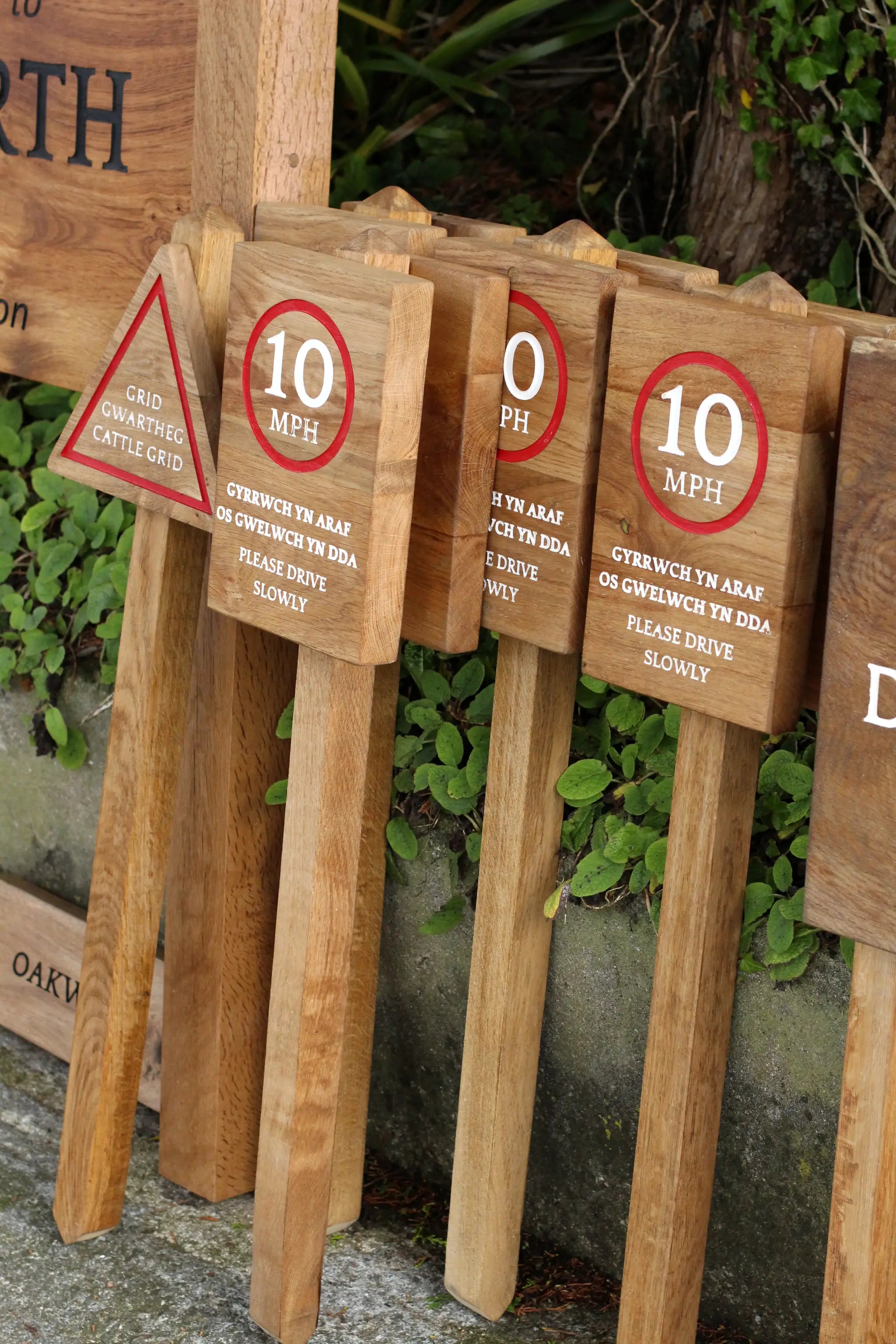 Business signs | Personalised Wooden Signs from Grain Designs