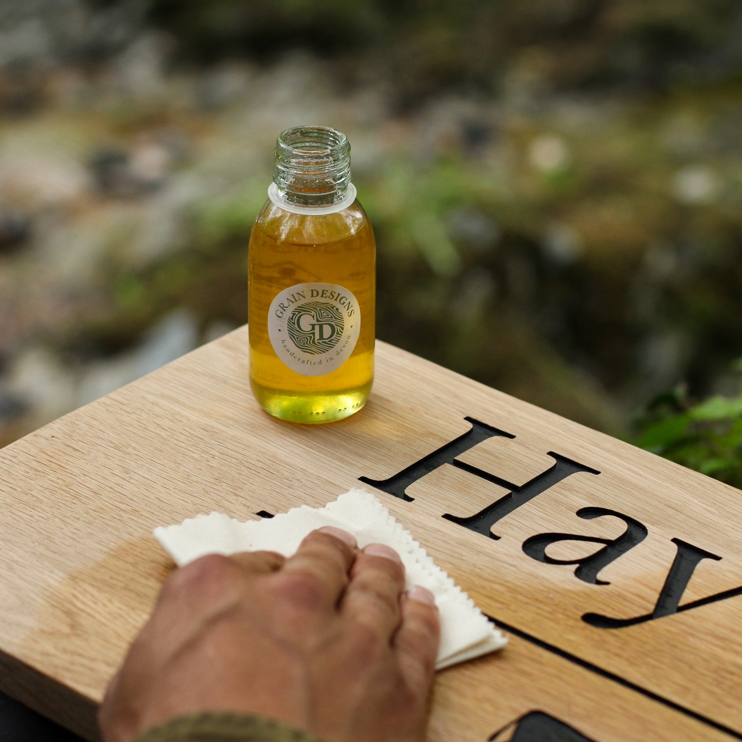 Oil & Maintenance Kit – Outdoor Wooden Sign Care Kit for Longevity