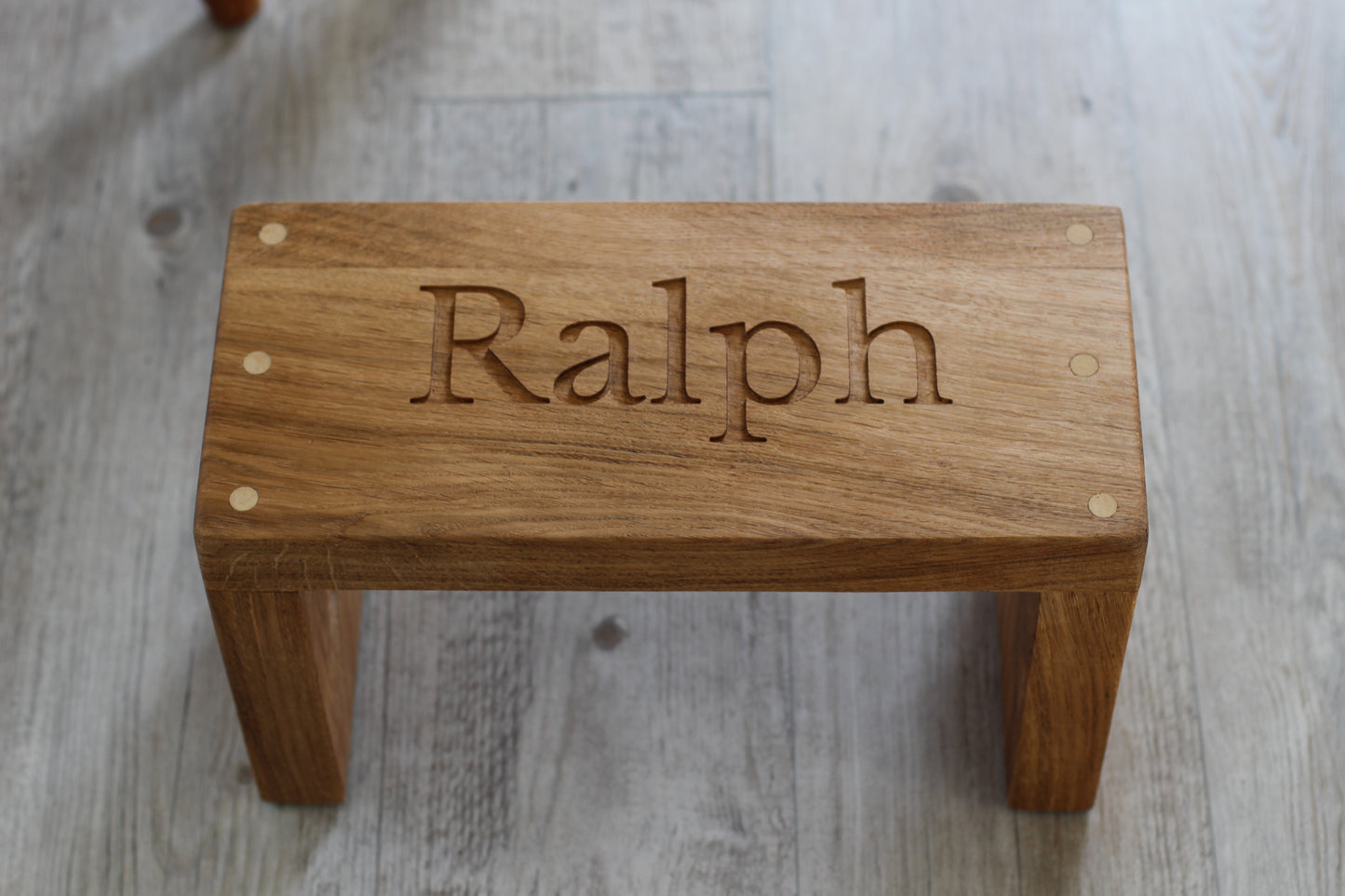 Children's Bespoke Wooden Step Stool