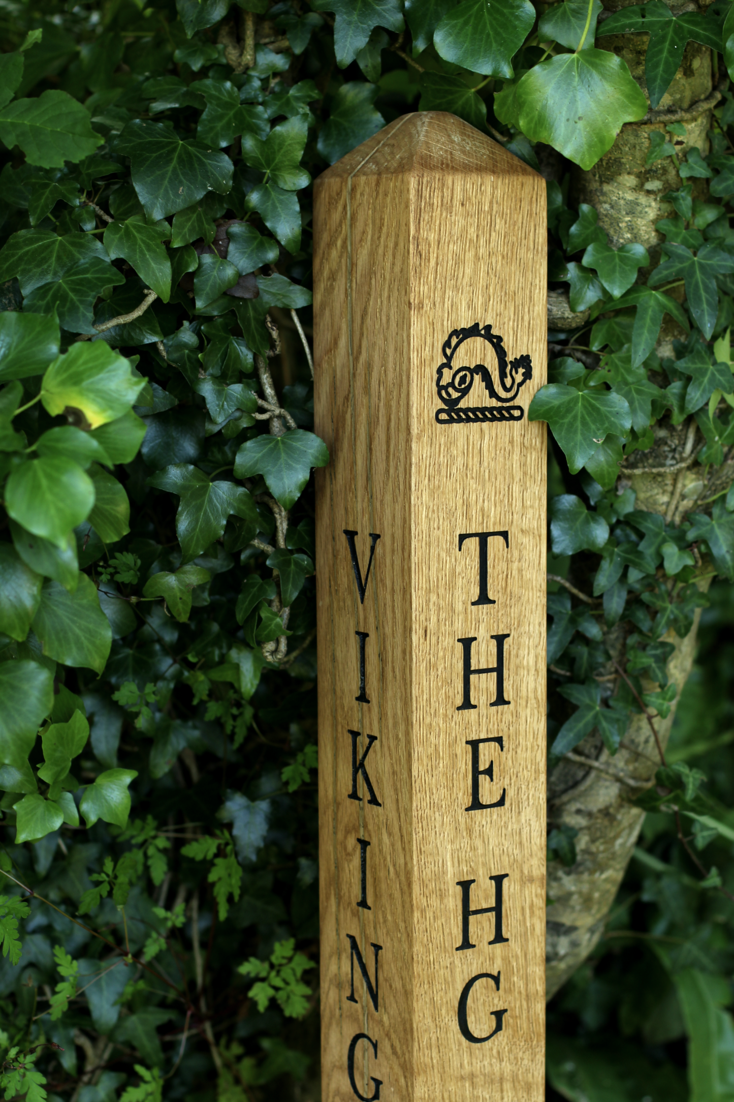 Solid Oak Milestone or Garden Posts