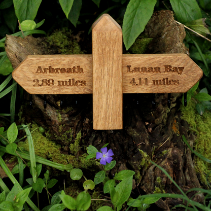Personalised Rustic Style Wooden Key Hanger/Organiser
