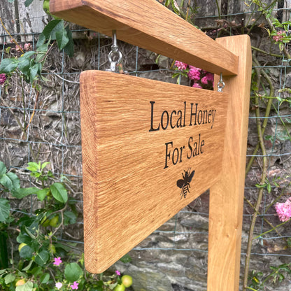 Engraved Outdoor Traditional Hanging Sign