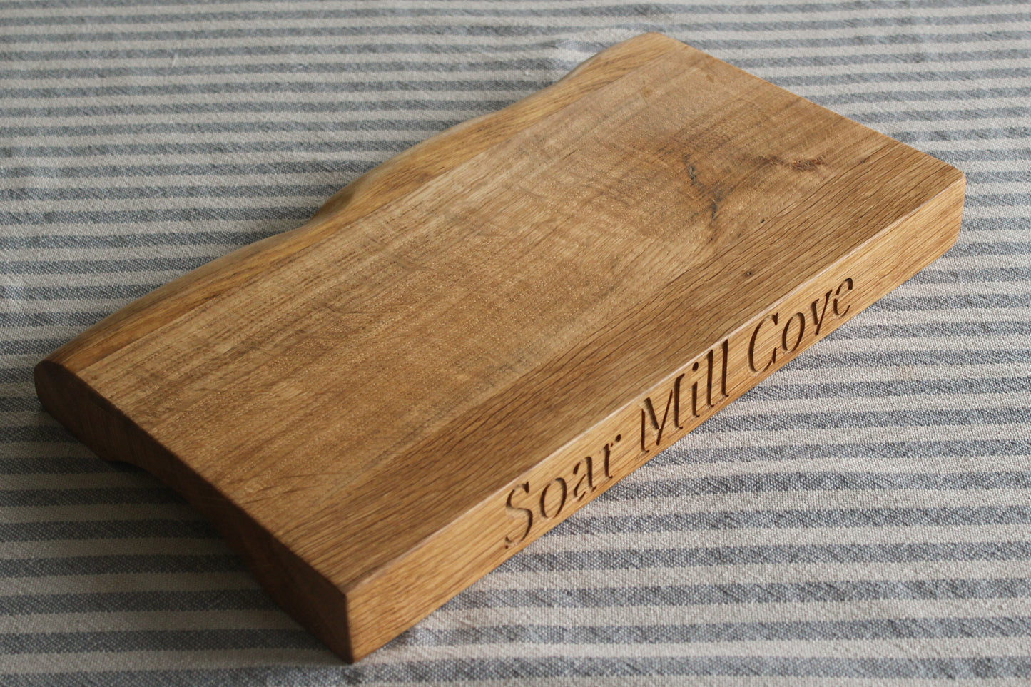 Waney Edge Personalised Chopping Board