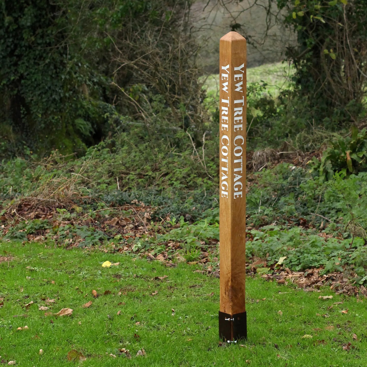 Solid Oak Milestone or Garden Posts