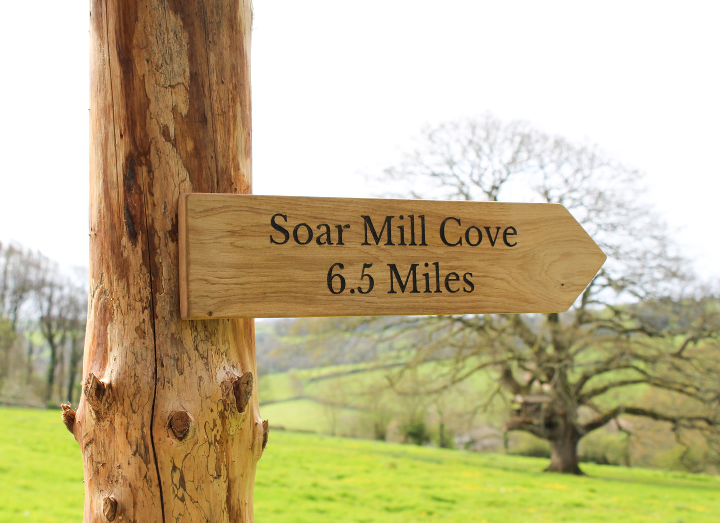 Personalised Directional Fingerpost Sign