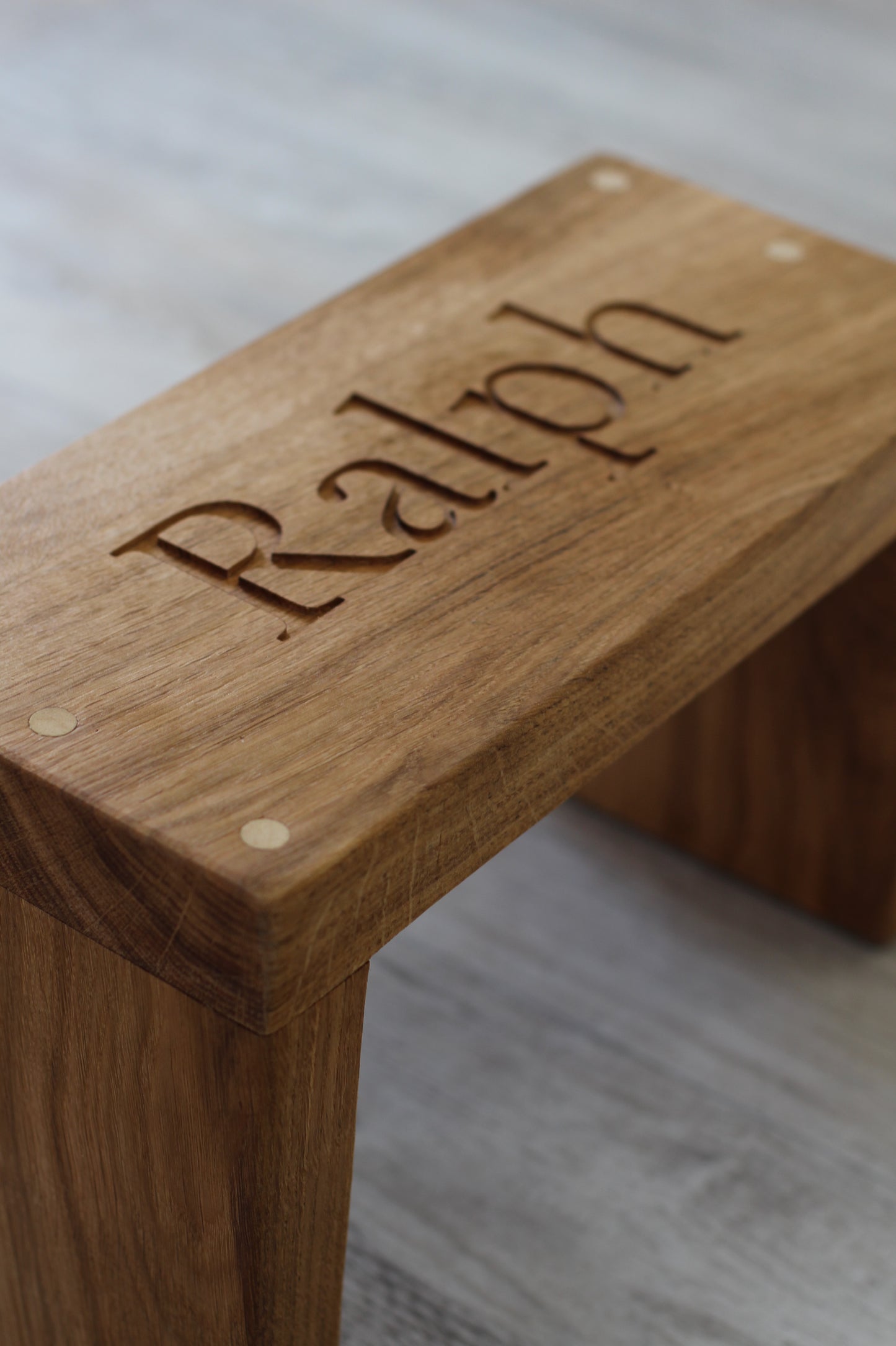 Children's Bespoke Wooden Step Stool