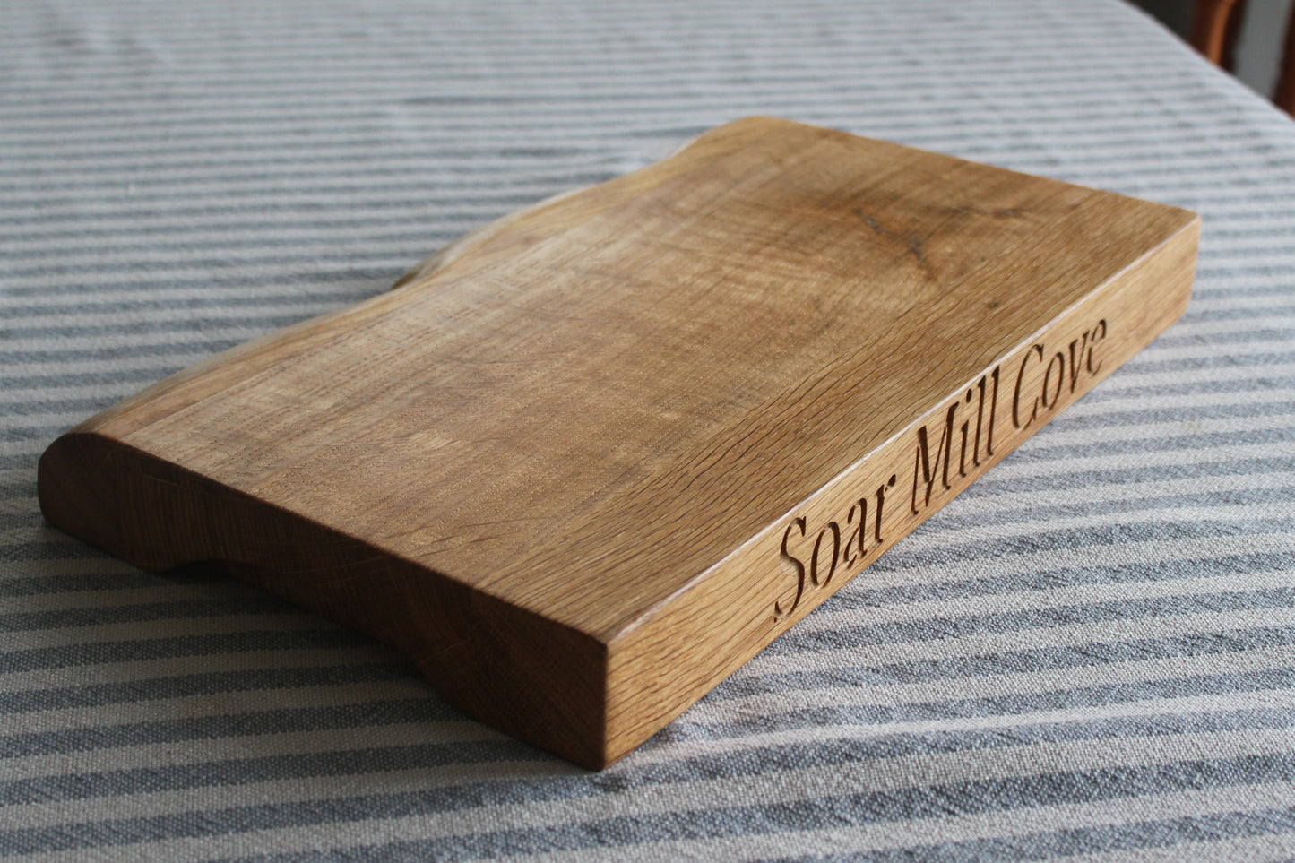 Waney Edge Personalised Chopping Board