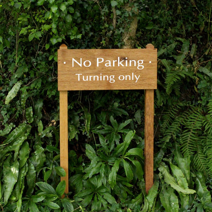 Wide Plank Free-Standing Sign