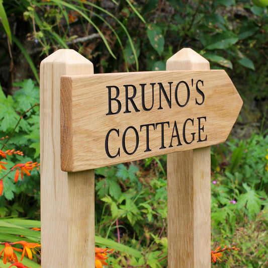 Directional Free-Standing House Signs