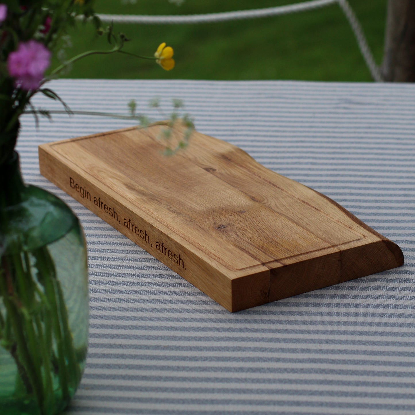Waney Edge Personalised Chopping Board