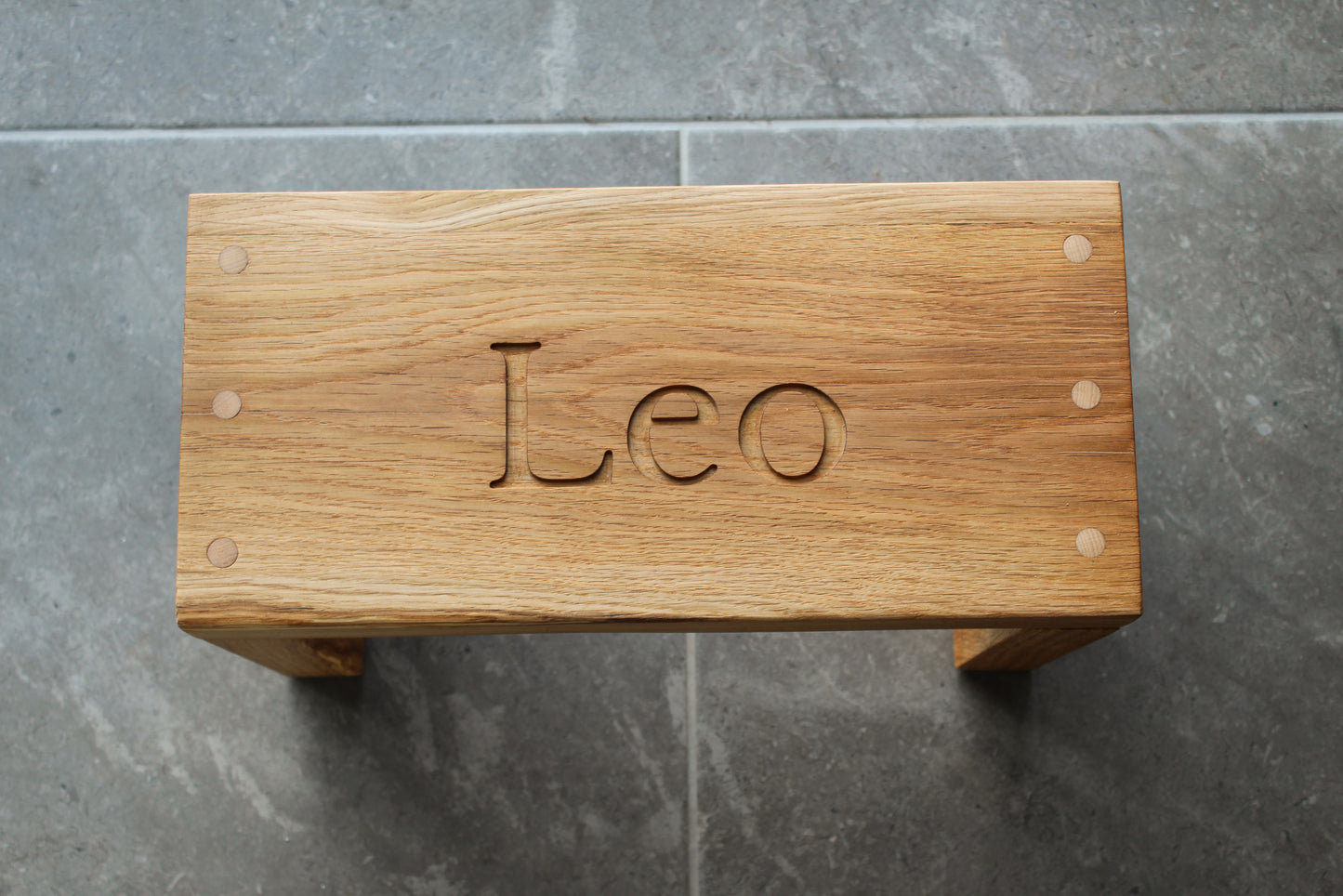 Children's Bespoke Wooden Step Stool