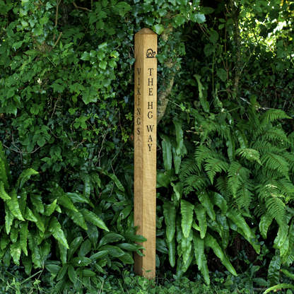 Solid Oak Milestone or Garden Posts