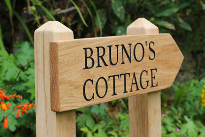 Directional Free-Standing House Signs