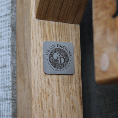 Personalised Directional Oak House Sign