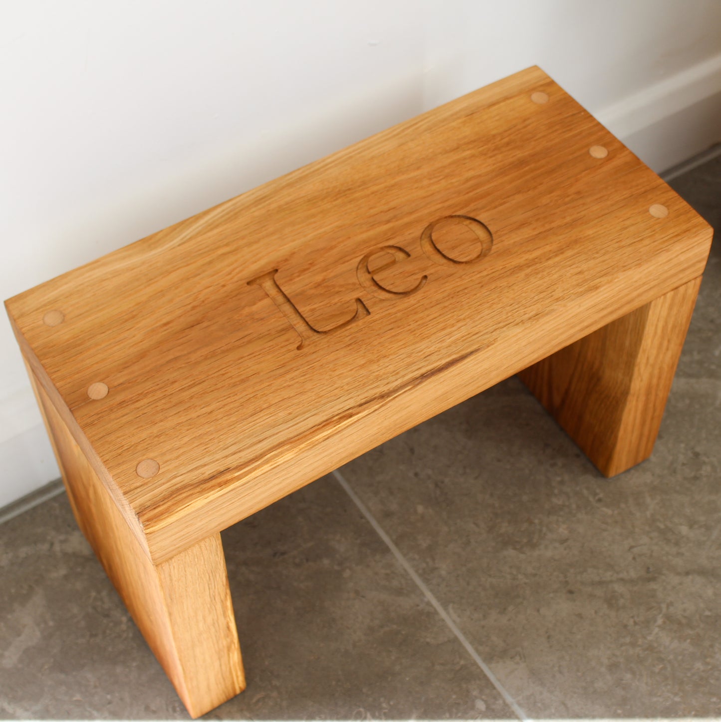 Children's Bespoke Wooden Step Stool