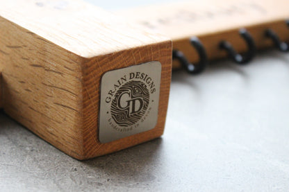 Personalised Rustic Style Wooden Key Hanger/Organiser