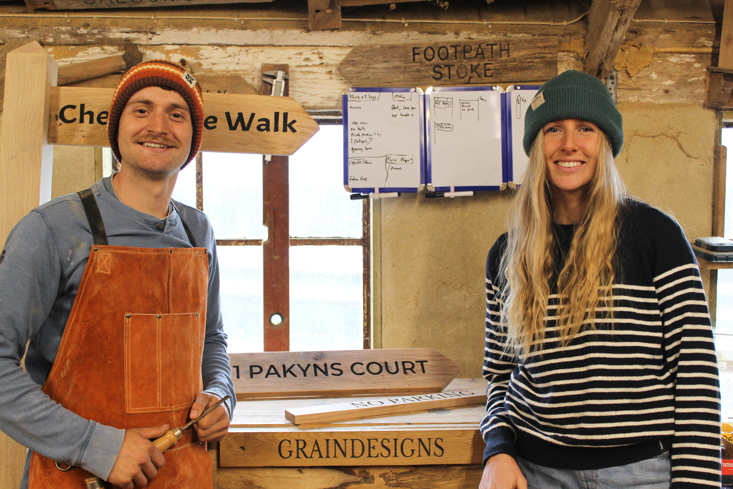 Wooden Wedding Sign Upcycled into Personalised Coat Rack