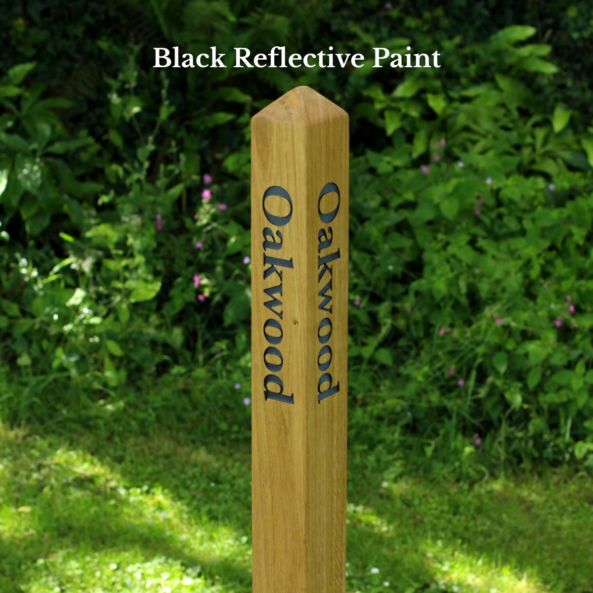 Solid Oak Milestone or Garden Posts