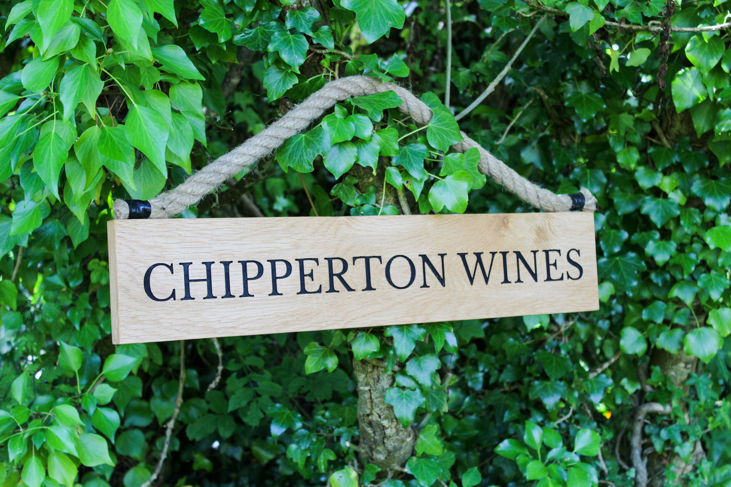 Engraved Commercial Shop Hanging Sign