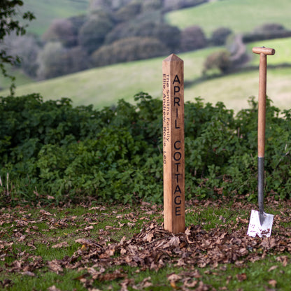 Solid Oak Milestone or Garden Posts