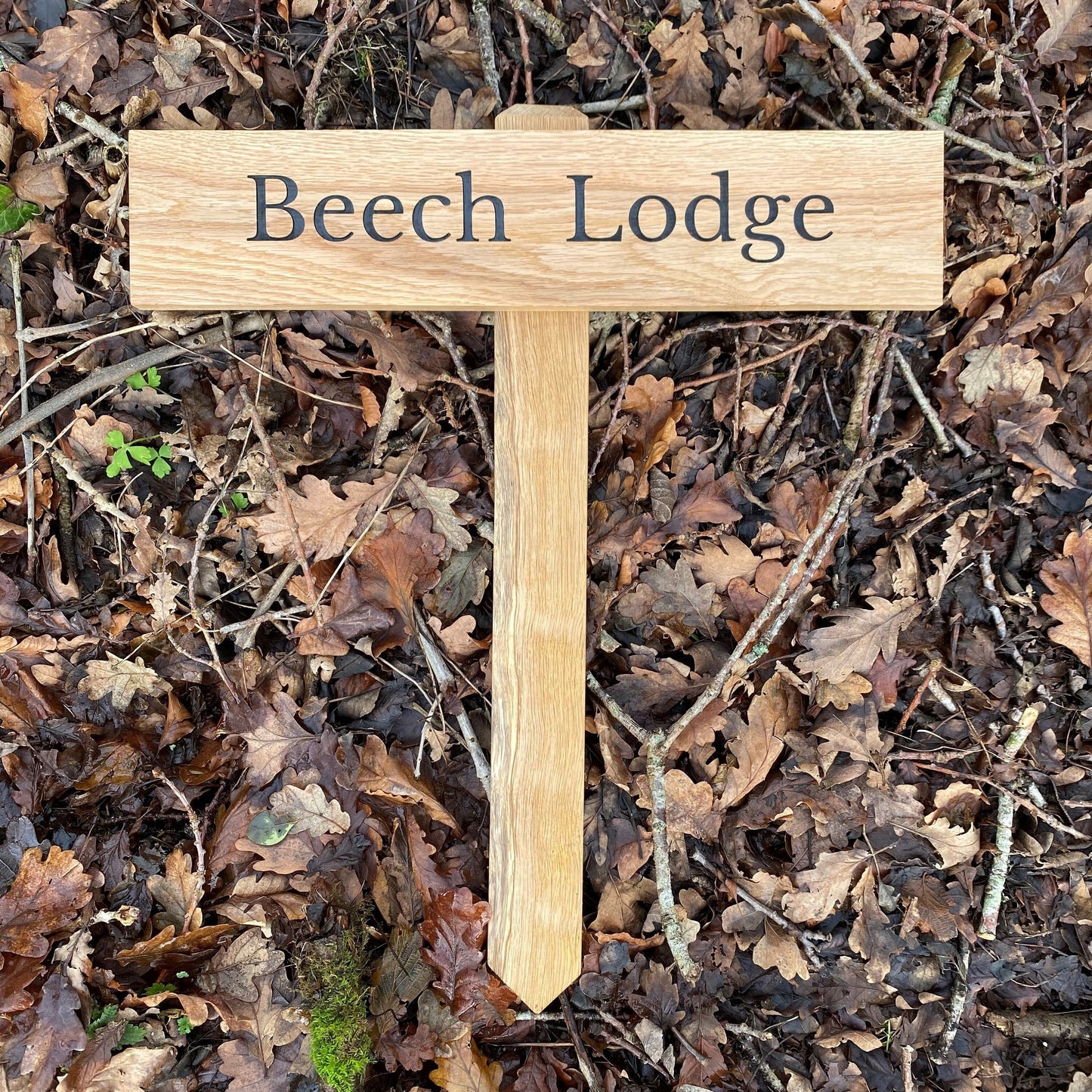 Small Traditional Push-In Garden Sign